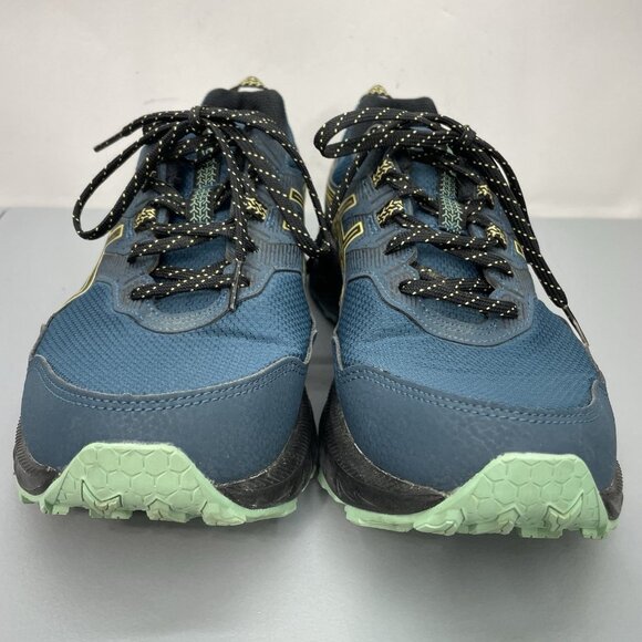 Asics Men's Athletic Shoes - Blue and Yellow - Picture 4 of 14